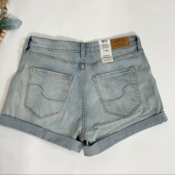 LEVI'S Jeans Mom Shorts Size 11 /30 - Picture 2 of 8